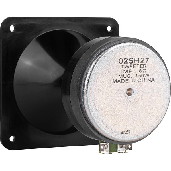 Main product image for Fostex 025H27 4-1/4" x 4-1/4" Horn Loaded Bullet Tweeter 8 Ohms299-107